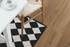 Pergo - Laminated Wooden Flooring -  Domestic Extra Uniclic - Chocolate Oak