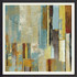 Abstract Square Wall Art Paint - Tribeca II - HSAV-30477