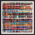 Abstract Square Wall Art Paint - Windthread I - HSAV-36708