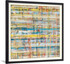 Abstract Square Wall Art Paint - Windthread II - HSAV-36709