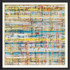 Abstract Square Wall Art Paint - Windthread II - HSAV-36709
