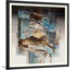 Abstract Square Wall Art Paint - Sulla spiaggia d inverno - HSAV-47869