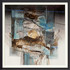 Abstract Square Wall Art Paint - Sulla spiaggia d inverno - HSAV-47869