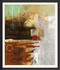 Abstract Square Wall Art Paint - Silver Vision 1 - HSAV-59359