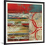 Abstract Square Wall Art Paint - To the Right - HSAV-79543