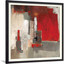 Abstract Square Wall Art Paint - Crimson Tide - HSAV-79573
