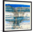 Abstract Square Wall Art Paint - Blue Swim I - HSAV-80073