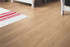 White Varnished Oak Eligna Laminated Wooden Flooring