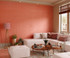 Asian Paints Spiral Texture Wall Paint Carrot Punch