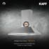 Kaff - BASE LX 60 SS - Stainless Stee - Aluminum Filter,Chimney