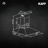 Kaff - BASE LX 60 BLK - Aluminum Filter -Matt Black, Chimney