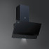 Kaff -  NOVA SV 60 - Full Black Tempered Glass - Matt black rust free coating - Chimney