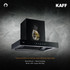 Kaff - CASTO DX DHC 60 - Matt Black - Hassle free Filter Less and Dry Heat Clean Technology - Chimney