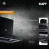 Kaff - CASTO DX DHC 60 - Matt Black - Hassle free Filter Less and Dry Heat Clean Technology - Chimney