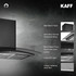 Kaff - VERTU DHC 90 - Matt Black - Dry Heat Auto Clean Technology - Chimney