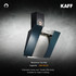 Kaff - ESTAL DHC-75 BLACK/GREY - Stainless Steel Front Panel - Dry Heat Auto Clean Technology - Chimney