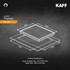 Kaff  Hobs -  VRH 604   - 4  Gas Burner