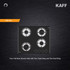 Kaff  Hobs - FBB 604  -  Four Full Brass Burner