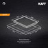 Kaff  Hobs - FBB 604  -  Four Full Brass Burner