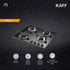 Kaff  Hobs - FBB 604  -  Four Full Brass Burner