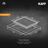 Kaff  Hobs - HBR 783B  - 3 Brass Burners