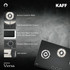Kaff  Hobs - VRH 783  - 3 Brass Burners