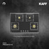 Kaff  Hobs -   MFBX 764 - 4 Brass burners with Auto Electric Ignition
