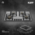 Kaff  Hobs -   MFBX 764 - 4 Brass burners with Auto Electric Ignition