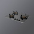 Kaff  Hobs  - BLH 603 - 3 Full Brass High Efficiency Burners with Flame Failure Device