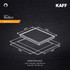 Kaff  Hobs  - BLH-F 783 - 3 Full Brass High Efficiency Burners with Flame Failure Device