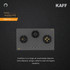 Kaff  Hobs  -  MSM 783 -  3 Full Brass High Efficiency Burners with FFD with Decorative SS Moulded Strip