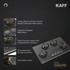 Kaff  Hobs  - MSM 804 - 4 Full Brass High Efficiency Burners with FFD