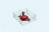 Essential Series  - SS Plain Kitchen Basket with Channel  -  Budget Range