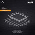Kaff  Hobs - BLH-F 100 WH - 4 Full Brass High Efficiency Burners with Flame Failure Device