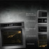 Kaff  Hobs -  MZ OV6 TN - Black Glass with Titanium Finish Fascia with Child Lock
