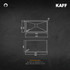 Kaff Sink -  KS 22 SB (R10) (Bar Sink) - Stainless steel - Double bowl
