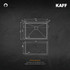 Kaff Sink -  KSBL 610 SB (R10) - PVD Graphite Black(R10)Stainless steel - Single bowl
