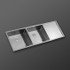 Kaff Sink -  KS 140 DBD (R10) - Stainless steel - double bowl