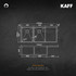 Kaff Sink -  KS 140 DBD (R10) - Stainless steel - double bowl