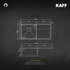 Kaff Sink -  KSBL 850 SBD (R10) - PVD Graphite Black(R10) stainless steel - Handmade double bowl with drain broad S.steel