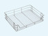 Essential Series - SS  Pullout Kitchen Basket with Channel - Budget Range
