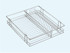 Essential Series - SS  Cup n Saucer Kitchen Basket with Channel - Budget Range