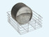 Essential Series - SS  Thali Plate Kitchen Basket with Channel -  Budget Range