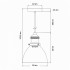 Elegant Series  - Pyramid Hanging Light