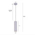 Elegant Series - Tube Hanging Light