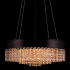 Elegance Series - Multicolored crystal chandelier