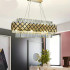 Elegance Series - Slick Crystal Chandelier