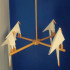 Elegance Series - Chandelier - 4 perch Birds