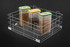Essential Series  - SS Plain Kitchen Basket with Channel  -  Standard  Range