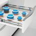 Elegance Series  - SS Plain Kitchen Basket with Channel  -  Premium  Range